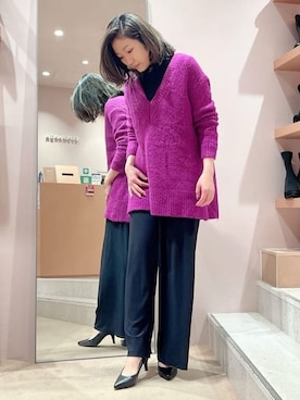 「ESPERANZA（エスペランサ）のアイテム」を使った、kaoriさん（レディース・165cm）の冬コーディネート