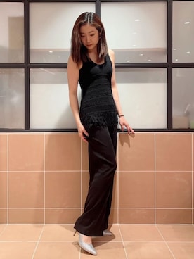 「ESPERANZA（エスペランサ）のアイテム」を使った、kaoriさん（レディース・165cm）の夏コーディネート