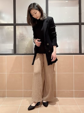 「ESPERANZA（エスペランサ）のアイテム」を使った、kaoriさん（レディース・165cm）の春コーディネート