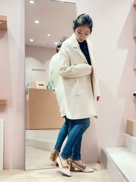 「ESPERANZA（エスペランサ）のアイテム」を使った、kaoriさん（レディース・165cm）の春コーディネート