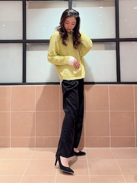 「ESPERANZA（エスペランサ）のアイテム」を使った、kaoriさん（レディース・165cm）の冬コーディネート