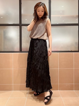 kaoriさん（レディース・165cm）の夏コーディネート