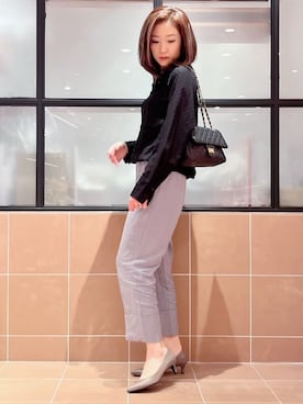 「ESPERANZA（エスペランサ）のアイテム」を使った、kaoriさん（レディース・165cm）の春コーディネート