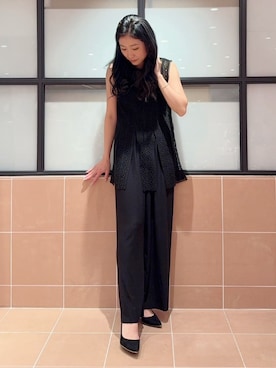 「ESPERANZA（エスペランサ）のアイテム」を使った、kaoriさん（レディース・165cm）の秋コーディネート