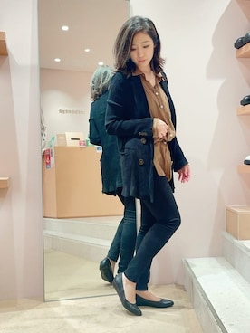 「ESPERANZA（エスペランサ）のアイテム」を使った、kaoriさん（レディース・165cm）の春コーディネート