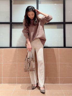 「ESPERANZA（エスペランサ）のアイテム」を使った、kaoriさん（レディース・165cm）の冬コーディネート