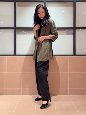 「ESPERANZA（エスペランサ）のアイテム」を使った、kaoriさん（レディース・165cm）の春コーディネート