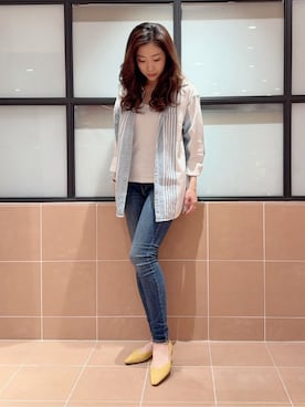 「ESPERANZA（エスペランサ）のアイテム」を使った、kaoriさん（レディース・165cm）の夏コーディネート
