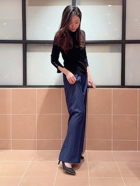 「ESPERANZA（エスペランサ）のアイテム」を使った、kaoriさん（レディース・165cm）の秋コーディネート