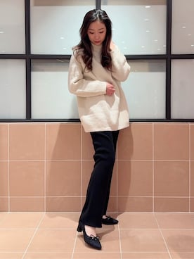 「ESPERANZA（エスペランサ）のアイテム」を使った、kaoriさん（レディース・165cm）の冬コーディネート