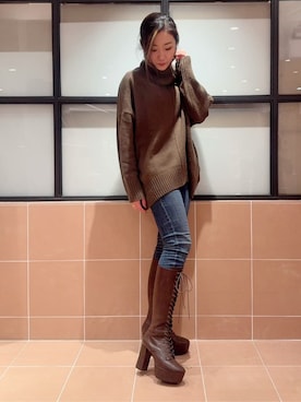 kaoriさん(レディース・165cm)の冬コーディネート