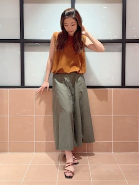 kaoriさん(レディース・165cm)の夏コーディネート