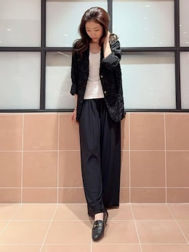 「ESPERANZA（エスペランサ）のアイテム」を使った、kaoriさん（レディース・165cm）の春コーディネート