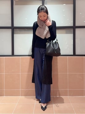 「ESPERANZA（エスペランサ）のアイテム」を使った、kaoriさん（レディース・165cm）の冬コーディネート