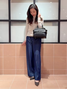 「ESPERANZA（エスペランサ）のアイテム」を使った、kaoriさん（レディース・165cm）の春コーディネート