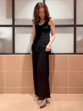「ESPERANZA（エスペランサ）のアイテム」を使った、kaoriさん（レディース・165cm）の秋コーディネート