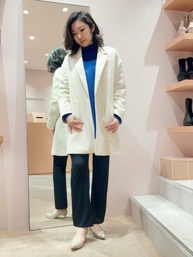 「ESPERANZA（エスペランサ）のアイテム」を使った、kaoriさん（レディース・165cm）の冬コーディネート