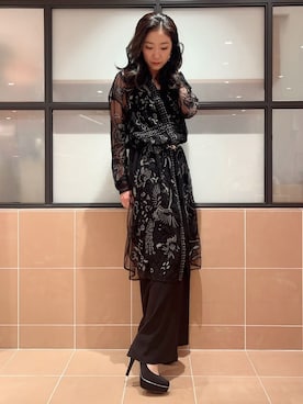 「ESPERANZA（エスペランサ）のアイテム」を使った、kaoriさん（レディース・165cm）の冬コーディネート
