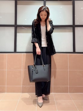 「ESPERANZA（エスペランサ）のアイテム」を使った、kaoriさん（レディース・165cm）の春コーディネート