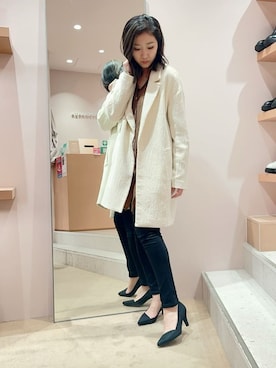 「ESPERANZA（エスペランサ）のアイテム」を使った、kaoriさん（レディース・165cm）の春コーディネート