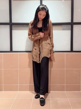 kaoriさん（レディース・165cm）の秋コーディネート