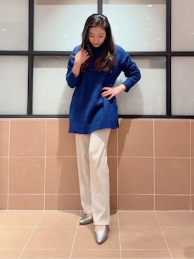 「ESPERANZA（エスペランサ）のアイテム」を使った、kaoriさん（レディース・165cm）の冬コーディネート