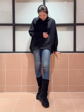 「ESPERANZA（エスペランサ）のアイテム」を使った、kaoriさん（レディース・165cm）の秋コーディネート
