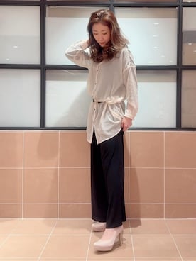 「ESPERANZA（エスペランサ）のアイテム」を使った、kaoriさん（レディース・165cm）の夏コーディネート