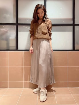 kaoriさん（レディース・165cm）の秋コーディネート