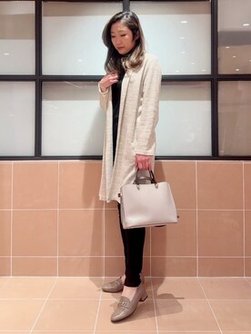 「ESPERANZA（エスペランサ）のアイテム」を使った、kaoriさん（レディース・165cm）の冬コーディネート