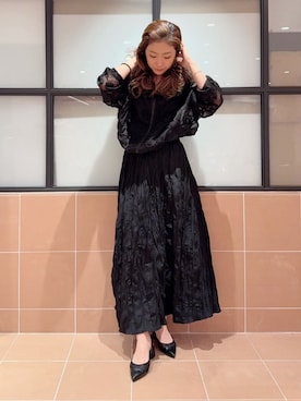「ESPERANZA（エスペランサ）のアイテム（パンプス）」を使った、kaoriさん（レディース・165cm）の春コーディネート