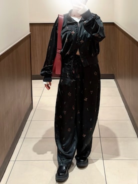 satomiさん（レディース・155cm）の春コーディネート