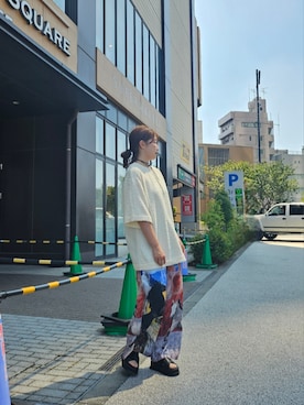 「アイテム（パンツ）」を使った、momocoさん（レディース・163cm・30代）の秋コーディネート