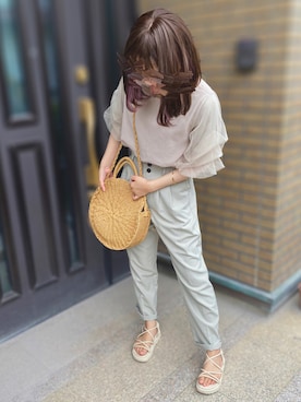 ぽんぬさん（レディース・154cm）の夏コーディネート