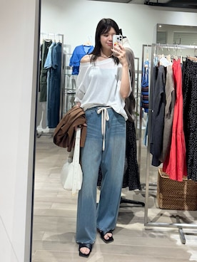 「アイテム（アクセサリー）」を使った、まゆさん（レディース・171cm）の夏コーディネート