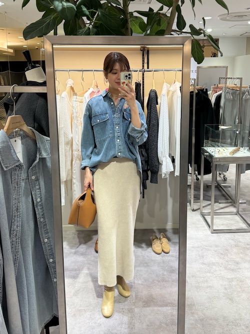 MONN.:./ビッグデニムシャツ（シャツ/ブラウス）｜RIVE DROITE