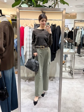 「アイテム（パンプス）」を使った、まゆさん（レディース・171cm）の夏コーディネート
