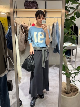「サイドゴアブーツ」｜まゆさん（レディース・171cm・20代）の秋コーディネート