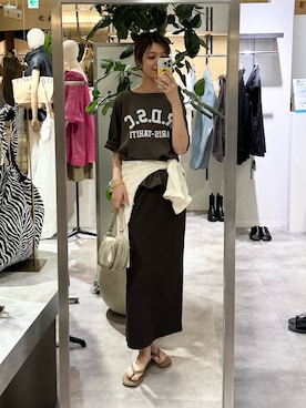 まゆさん（レディース・171cm）の夏コーディネート