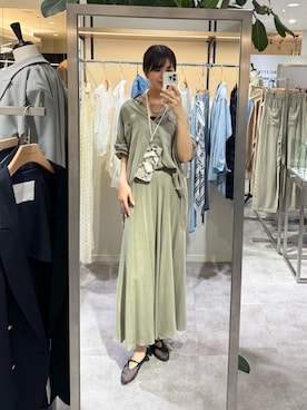 まゆさん（レディース・171cm）の春コーディネート