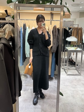 「シンプルおしゃれが好き」｜まゆさん（レディース・171cm）の秋コーディネート