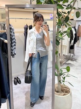 「アイテム（チョーカー）」を使った、まゆさん（レディース・171cm・20代）の夏コーディネート