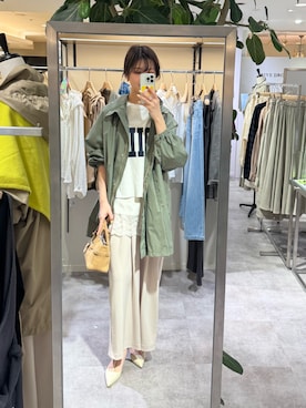 まゆさん（レディース・171cm）の春コーディネート