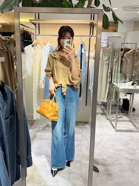 まゆさん（レディース・171cm）の春コーディネート