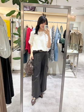 「カーゴパンツ」｜まゆさん（レディース・171cm・20代）の秋コーディネート