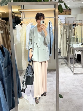 まゆさん（レディース・171cm）の春コーディネート