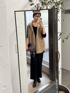 「アイテム（その他アウター）」を使った、まゆさん（レディース・171cm）の夏コーディネート