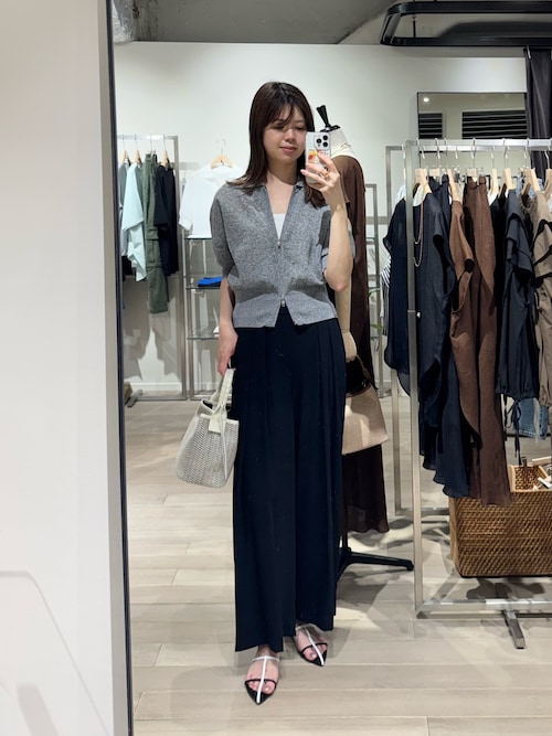 セミシアーZIPポロニット RIVE DROITE｜【抜け感】セミシアーZIPポロニット | Rakuten