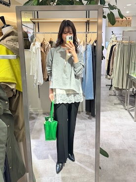 まゆさん（レディース・171cm）の春コーディネート