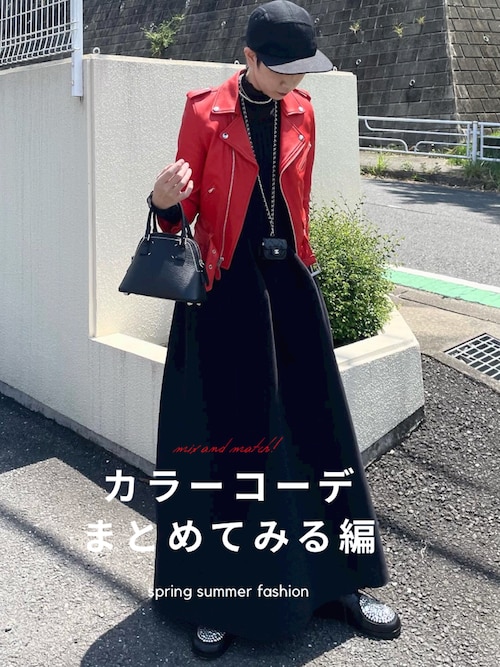 MM6 Maison Margiela リブ コットンポプリン ミディワンピース - cna 新品お値下げ マルジェラ リブワンピース ロングワンピース